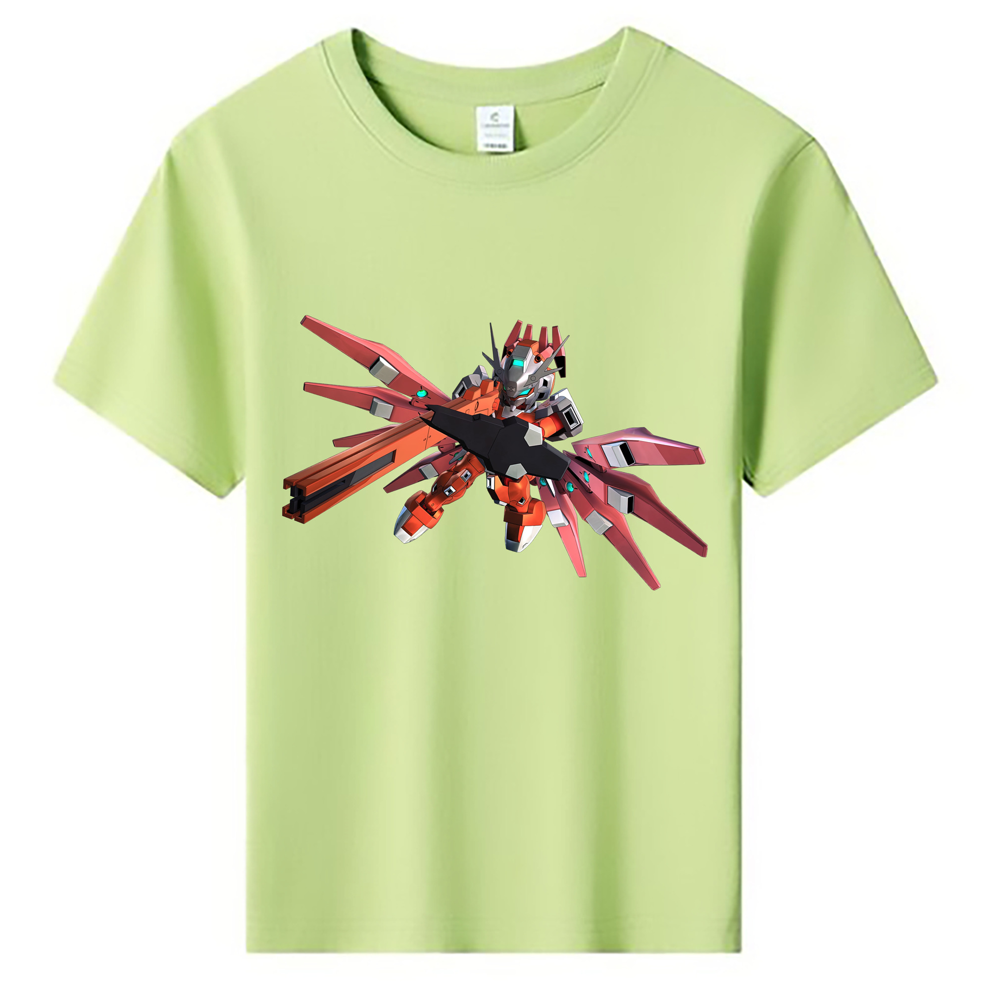 （画像用） 機動戦士ガンダム Mobile Suit Gundam 綿100％キッズTシャツ（フロントプリント）